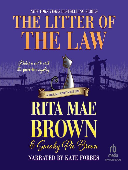 Title details for The Litter Of The Law by Rita Mae Brown - Available